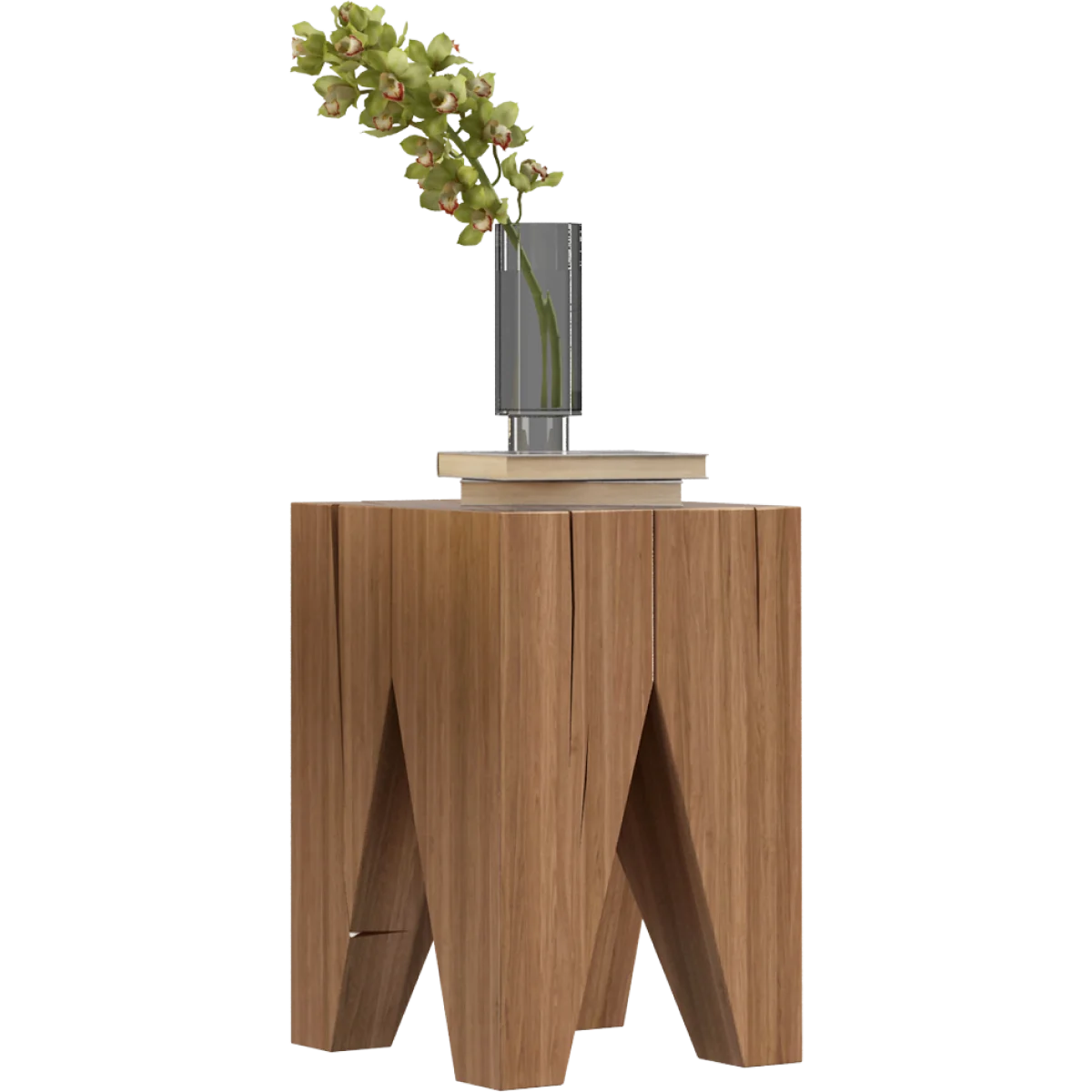 استند شب چوبی